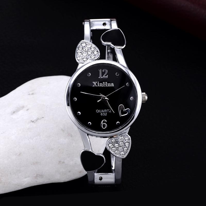 A Watch Xinhua Women's Bracelet Watch Fashion Versatile Women's Watch Diamond Quartz Watch