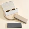 Magnetic Buckle Folded Eyeglasses Sleeve Large Capacity Sunglasses Storage Box  Glasses Accessories