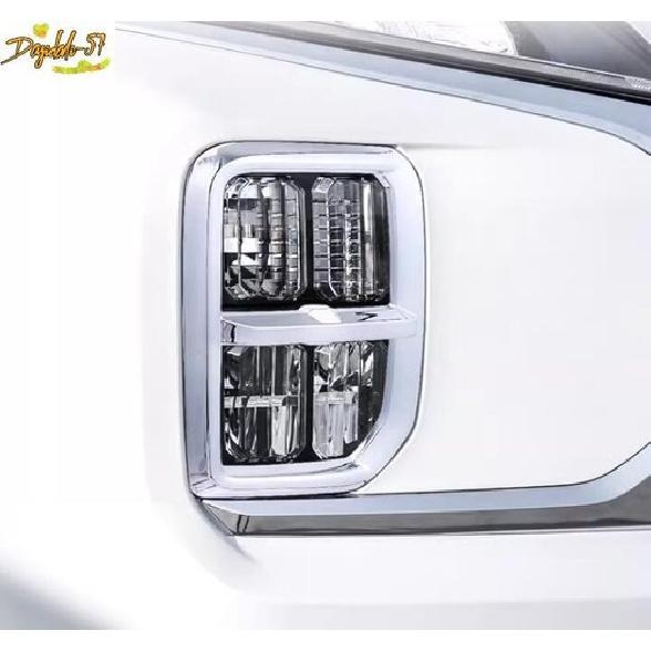 For - Mitsubishi Outlander Sport ASX Chrome Front Fog Light Cover Trim