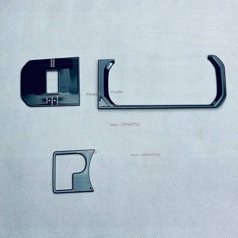 For Toyota Highlander Car Interior Center Console Gear Shift Panel Cover Trim Handbrake Button Trims Car Accessories