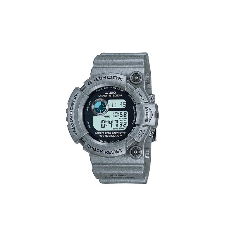 

Casio G-SHOCK FROGMAN Solar Quartz Movement Metal Strap Japanese and Korean Watch Men s Watch White Dial GW-200S-8JF білий
