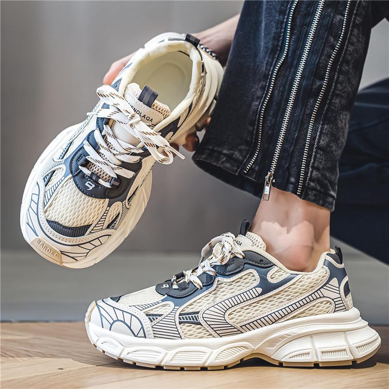 Breathable Sports Shoes, Casual Shoes, Retro Height Increasing Men's Shoes