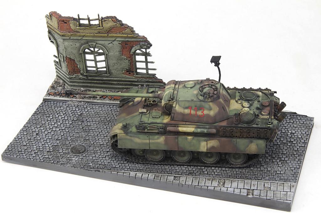 Frog King Hobby 1/72 War Diorama Series European Building Resin Kit FGK72001 (Scenery)