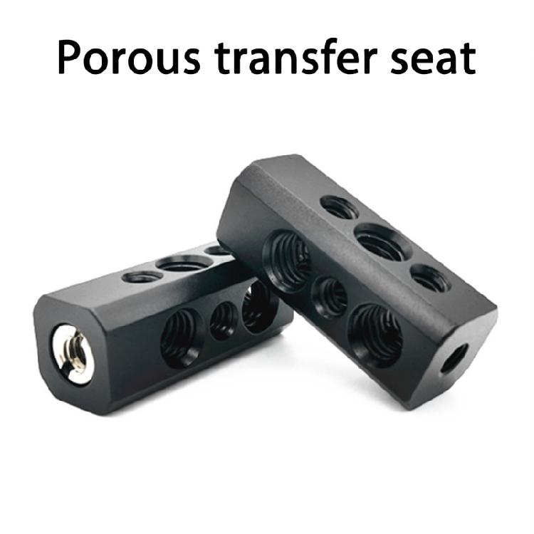 Aluminum Camera Tripod Hot Shoe Adapter Attachment for Tripods Compatible for Multiple Camera Type Camera Accessory