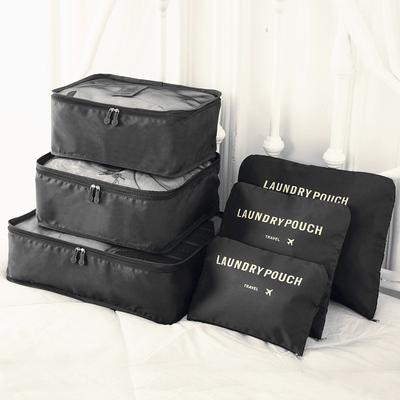 6 stuks reisorganisator opbergzakken draagbare reiskoffers organisator reistas voor vrouwen bagage-organizer kleding schoenen tas