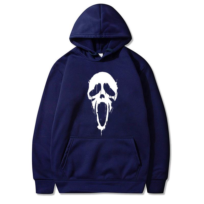 2025 Skeleton hooded sweatshirt for men and women fashionable casual pullover fashionable streetwear suitable Same gender design