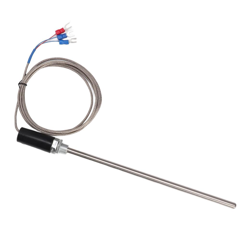 M12 Sonde Thermoelement PT100 Edelstahl Temperaturfühler Sonde 200mm 0400 Grad C2m