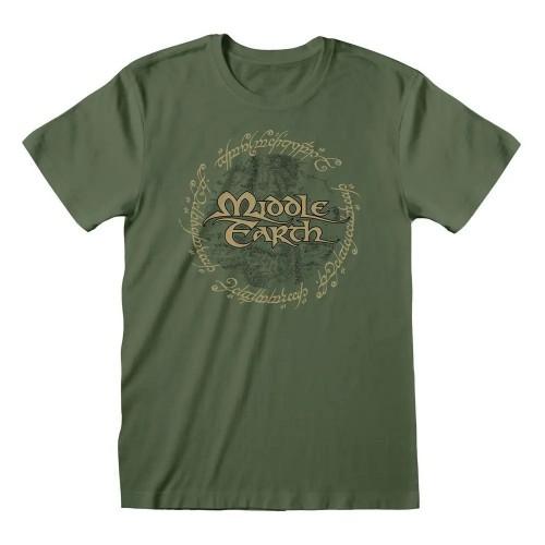 Lord Of The Rings Unisex Adult Middle Earth T-Shirt