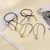 Chunky-Heart Choker Necklace Big Heart Pendant Tie-up Choker Necklace Adjustable Chain for Women Teen Girls Y2K Jewelry
