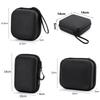 New Hard Shell EVA Storage Box Black Portable Pouch Carrying Bag Mini Zipper Earphone Case for Earphone