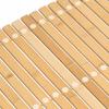 Bamboo bathroom mat, wooden, non-slip, natural rug, 40x60 cm