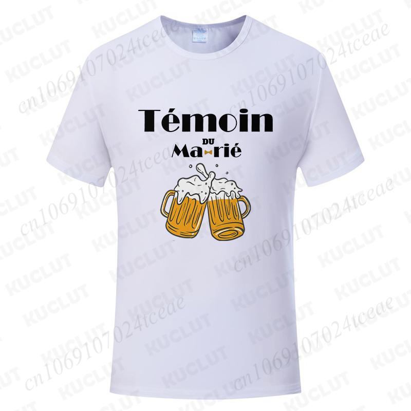 French Boyfriend Bachelor Party Tshirt Single Wedding Graphic Oversized Y2k Tops Evg Team Groomsman Tees Future Groom Man Shirt