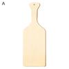 Yousheng Chopping Board Food Grade High Durability Wood All-Purpose Meat Paddle Shaped DIY Cutting Board Kitchen Tools