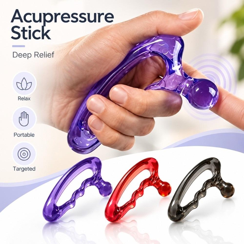 Acupressure Design Acupressure Massage Stick Pressure Point Acupoint Massage Tool Muscle Recovery