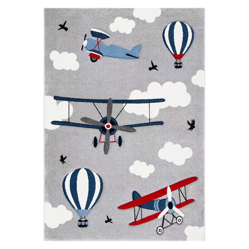 Rozkošný koberec do dětské ložnice a herny - Silný, měkký, s kresleným potiskem