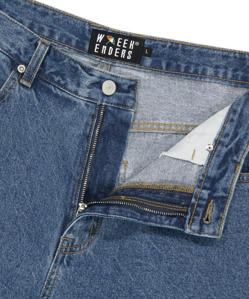 WKNDRS Ap Og Denim Shorts (Denim)