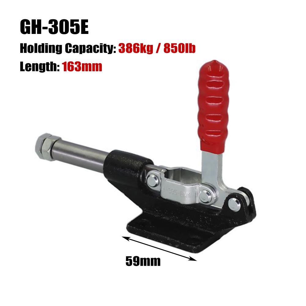 227kg-680kg Quick Release Toggle Clamp Push Pull Type Toggle Clamp Quick Release Fixed Clamping 304C 305E Woodworking Clip
