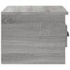 Wall Mounted Nightstand Gray Sonoma 41.5 x 36 x 28 cm