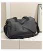 Women's Water-Resistant Oxford Travel Bag with Wet/Dry Compartments and Handheld Fitness Storage
