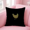 CSGO team logo meme Spirit Falcon Cushion Cover Pillow Case Soft Friendly Fabric  Concealed Zipper
