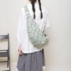 Women's Large-capacity Crossbody Bag, A Niche Bag with A Laid-back and Relaxed Checkered Tote Bag