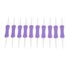 50Pcs Double End Crochet Hook 3.0‑4.0 Ergonomic Handle Durable Crochet Needles Crochet Hook Set for Knitting Sweaters