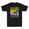 I TShirt Black Racing Sprint Maybe And Shirt Beer Car Vintage 3 People And Like