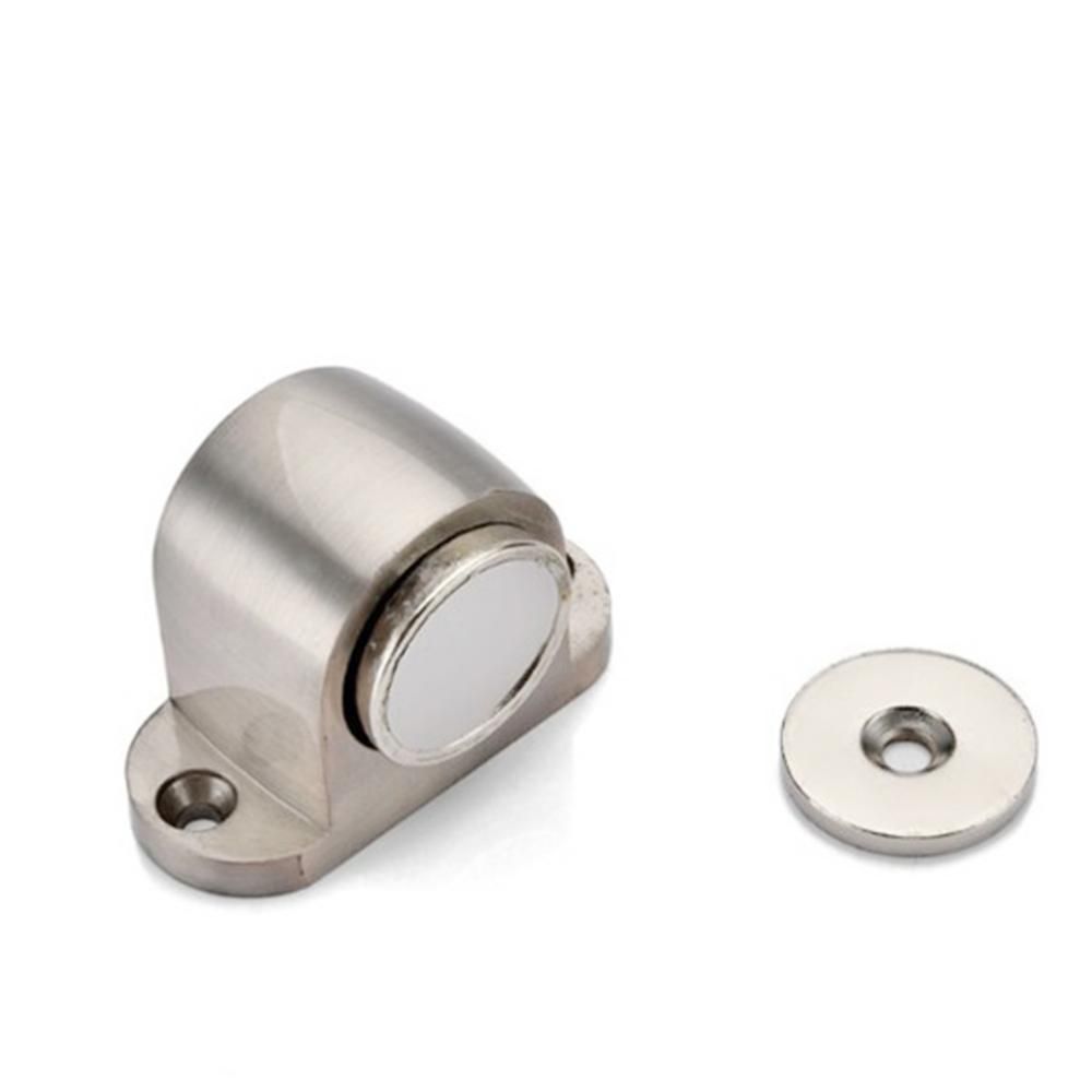 Brushed Powerful Floor-mounted Casting Door Holders Door Stopper Door Stop Magnetic