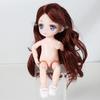 Human Girls Body Figure Model 16-17cm Movable Joints Figure Models for Children Early Learning Toys