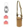 Portable Gas Cylinder Cover Large Capacity Propane Tank Carrying Bag Double Zipper Bag  Hiking