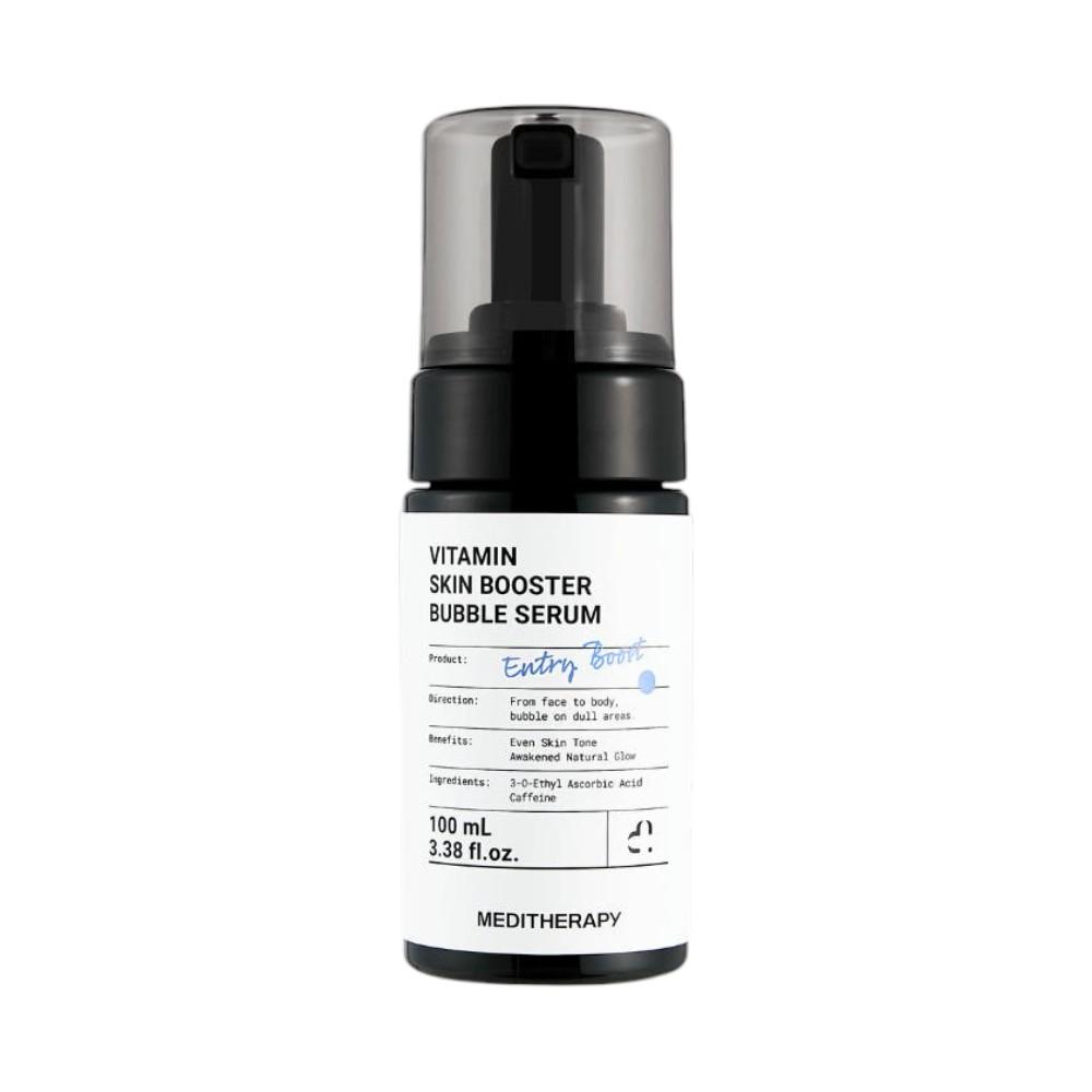 Meditherapy Vitamin Skin Booster Bubble Serum Aufhellend Strahlend 100ml black