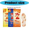 10 Pairs Winter Shoe Insoles Instants Heat Generation Air Activated Disposable Inserts Foot Warmers Pads for Women