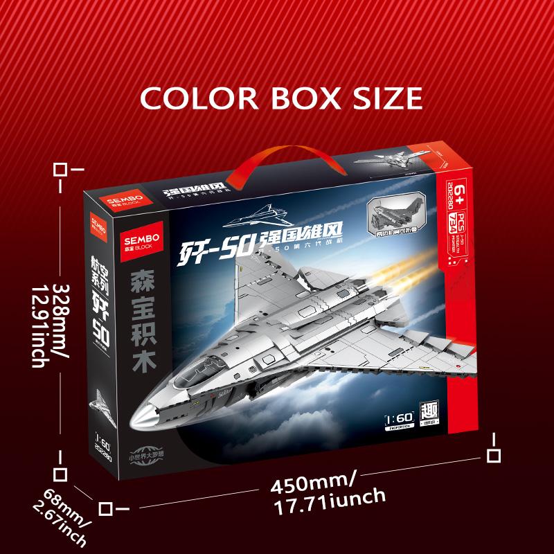 Non-Toxic Sembo Block Combat Aircraft Series Military Aircraft Model Fighter Jet Assemblage Building Blocks For Ornaments Children Toys Gifts