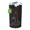 90L Waste Water Bottle Storage Basket Large Capacity Multi-functional Recycling Bin Foldable Oxford Cloth Laundry Basket