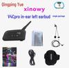 Xinowy V4CPRO 4-Person Simultaneous Talk Football Referee Walkie-Talkie