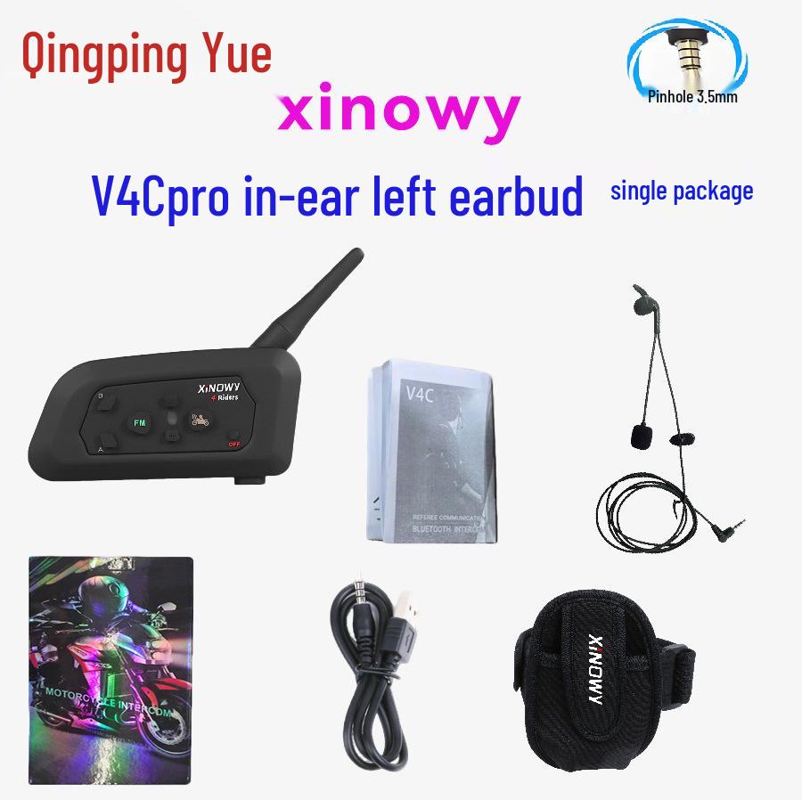 Xinowy V4CPRO 4-Person Simultaneous Talk Football Referee Walkie-Talkie