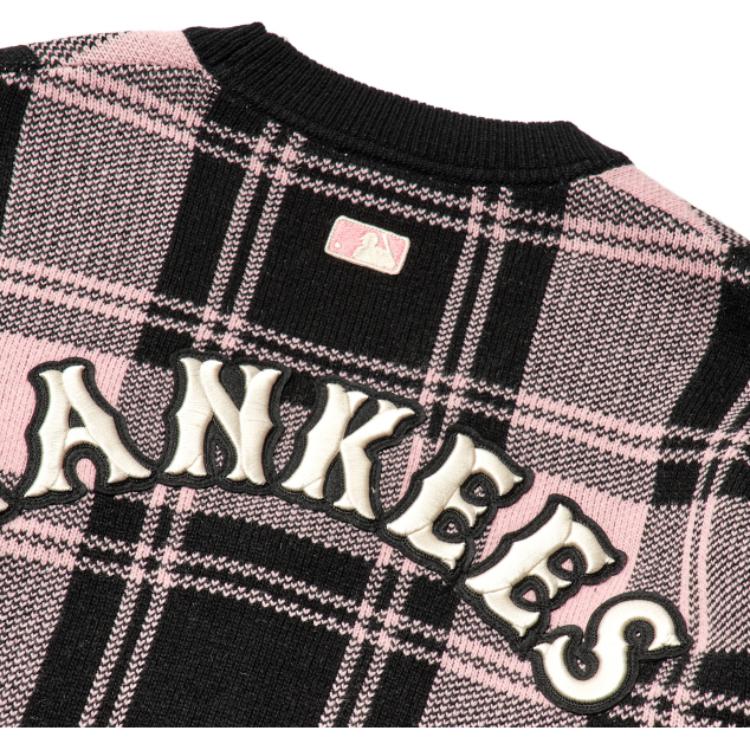 New MLB New York Yankees Sweaters Unisex Pink 3AKT00214-50PKS