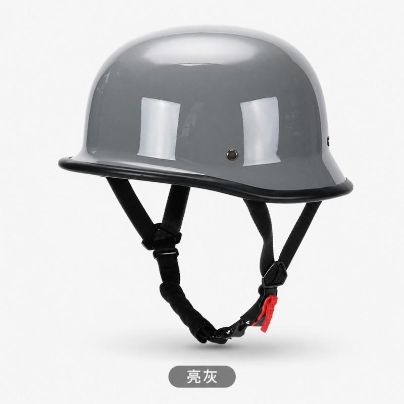 Vintage-Style Half Helmet Motorcycle Scooter ATV Electric Bike Riding With 3C Certification ABS Shell