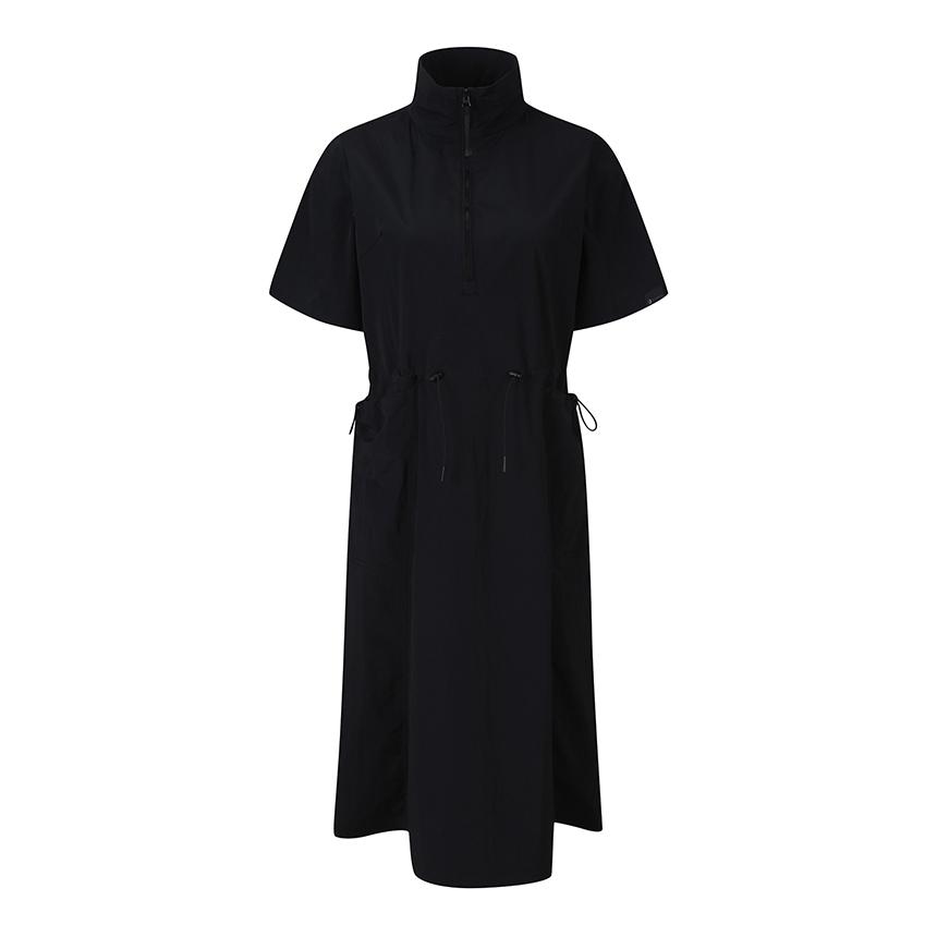 BLACKYAK Women'S Lukla String Short Sleeve Dress_Bk