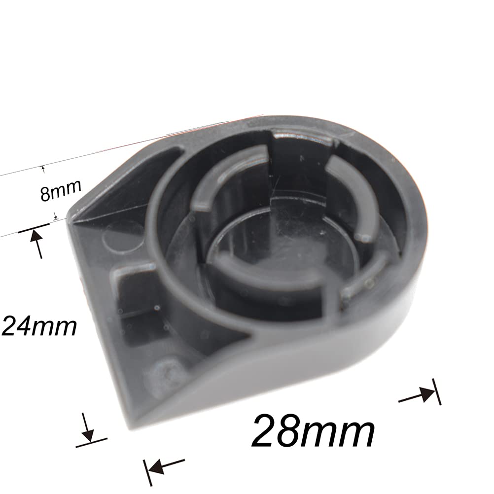 XUKEY Car Windshield Wiper Arm Cover Wiper Cap Wiper Arm Head Nut Cover for