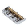 Short Electric Guitar Bridge 3 Saddle Professional Guitar Bridge Replacement for Tele Silver