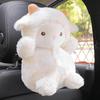 Kawaii Car Tissue Box Plush Doll Piggy Sheep Napkin Tissue Paper Holder Car Styling Portable Paper Case Home Napkin Paper Holder