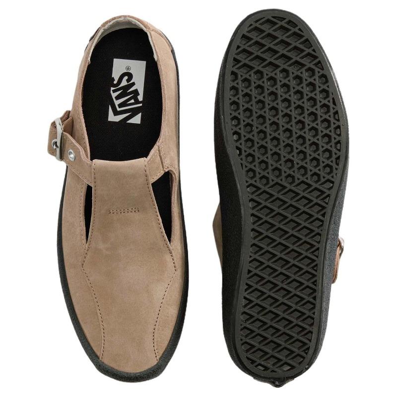 Vans PREMIUM women's classic versatile Mary Jane shoes brown VN000D9SE2V