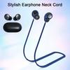 Anti-Lost Earbuds Strap Waterproof Easy To Install Comfortable Wearing Silicone Earphone Neck String