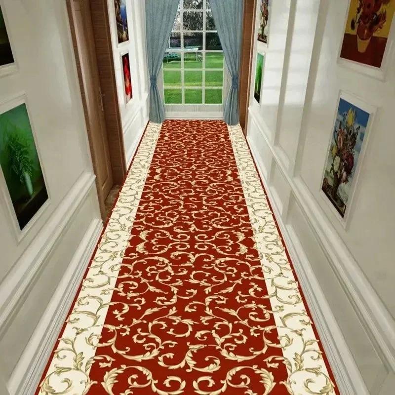 Corridor Hall Runner Aisle Long Carpets for Living Room Decoration Home Washalbe Long Area Rug Entryway Entrance Door Mat Luxury