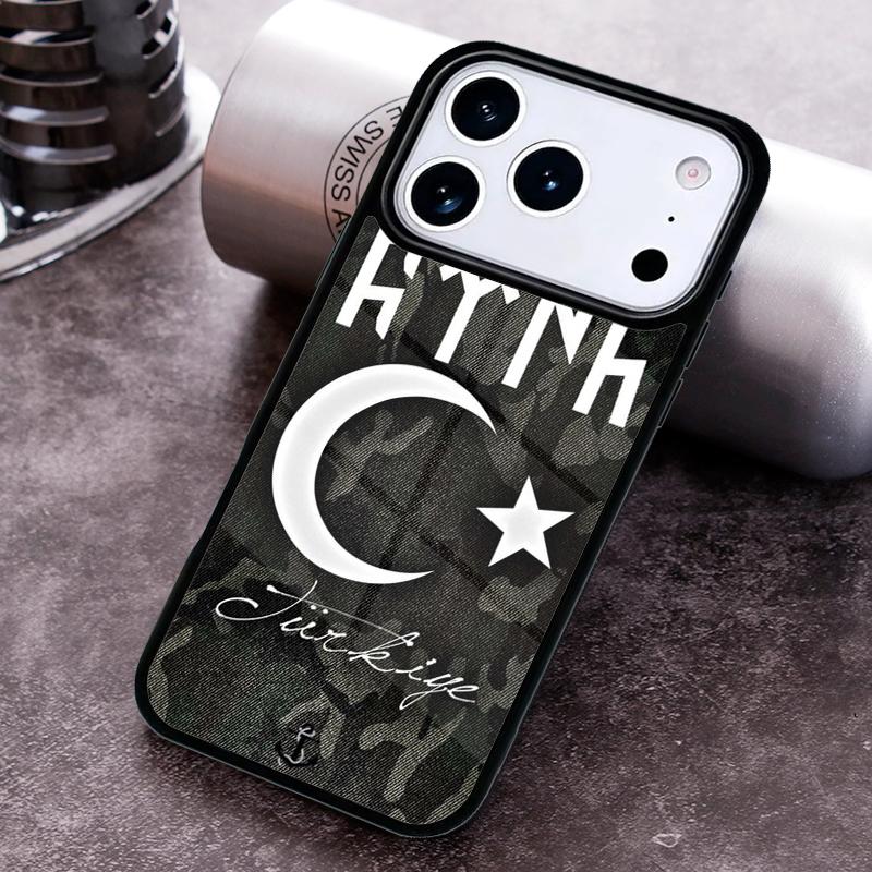 Turkey Turkish Flag_4 Phone Case For iPhone 17,16e,15,14,13,12,11,Mini,Pro,MAX soft Silicone Cover
