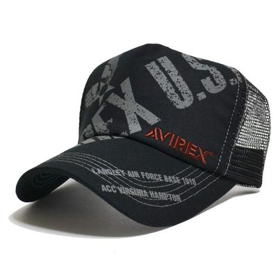 AVIREX Boné AX3900 com Logo em Inglês (Preto)