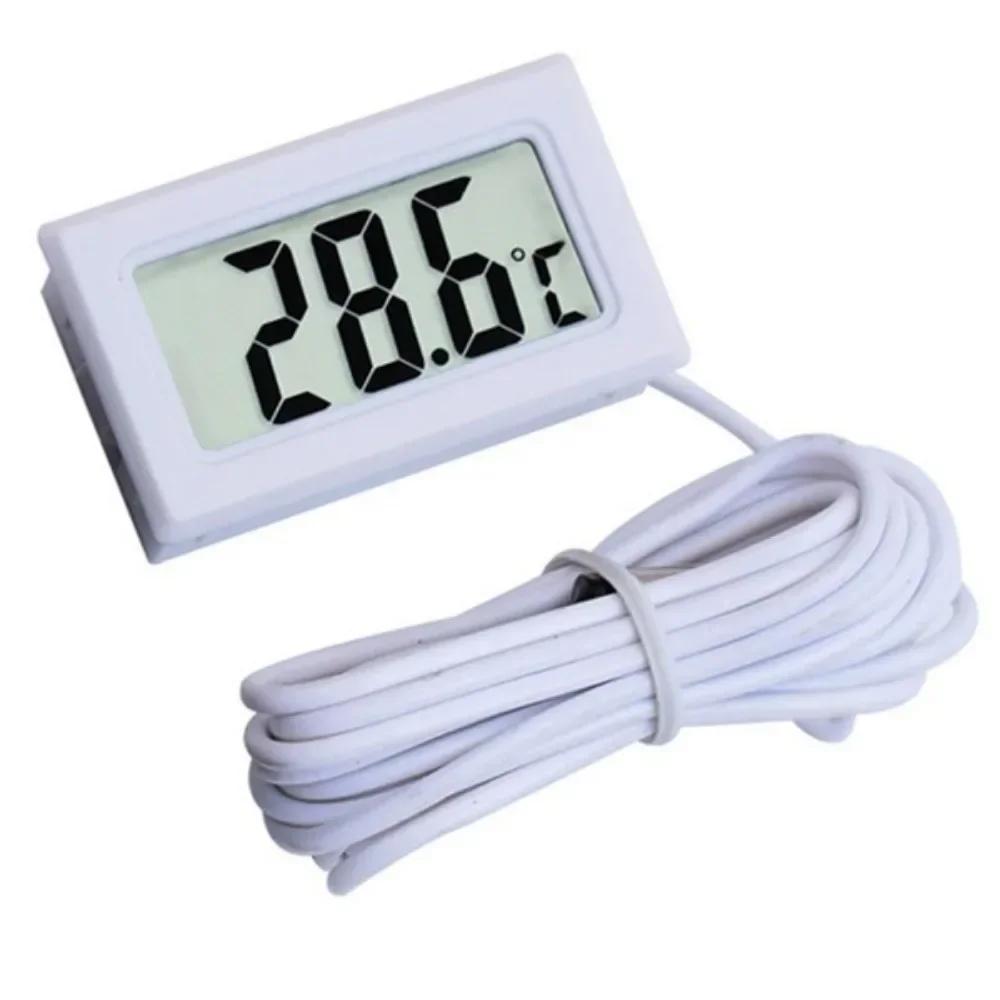 Digitales elektronisches Thermometer für Kühlschrank und Wassertemperaturmessung mit Sonde, Hochpräzisions-Temperaturmesser