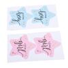 120 Sheets Gender Reveal Stickers Team Girl and Boy Stickers Gender Reveal Labels for Gender Reveal Party