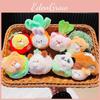 Jinnew Plush Bubble Blowing Vegetables Animal Keychain For Kids Gift Collection